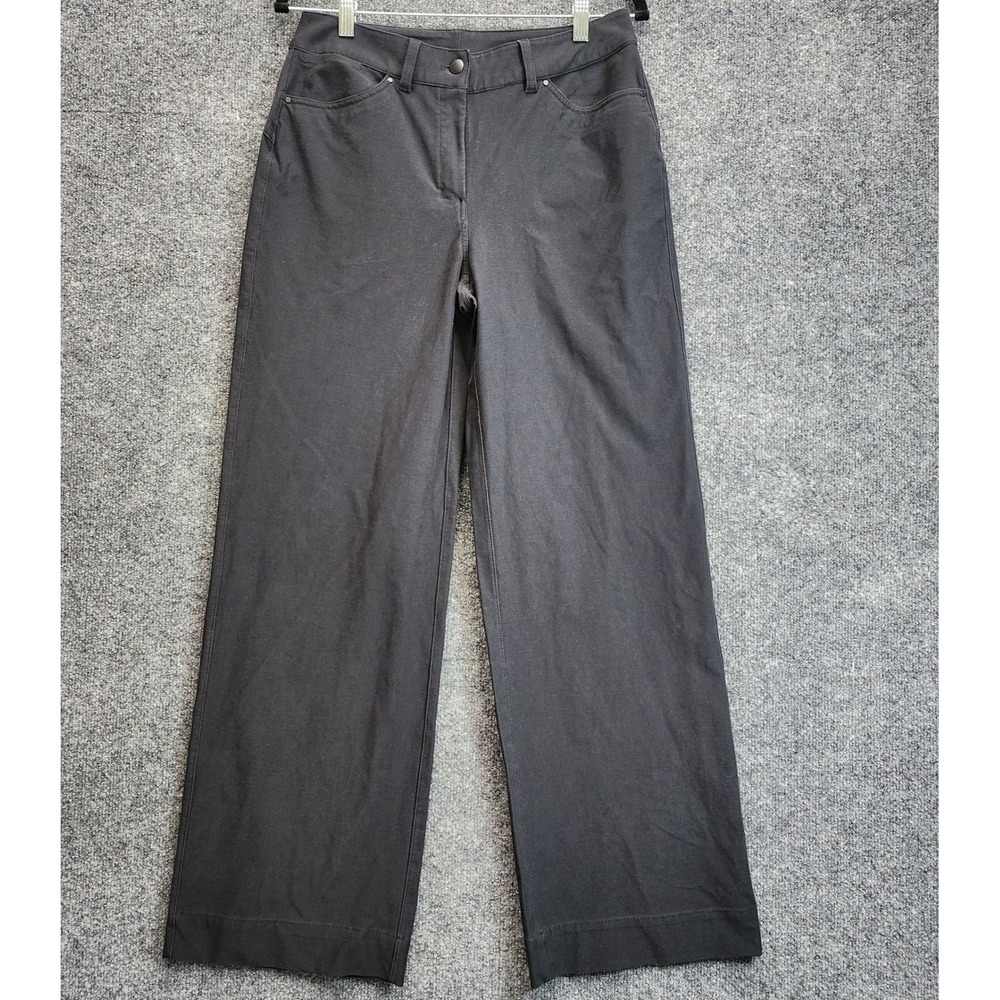 Lululemon City Sleek Wide Leg Women's Stretch Commuter Travel Casual‎ Pants 28